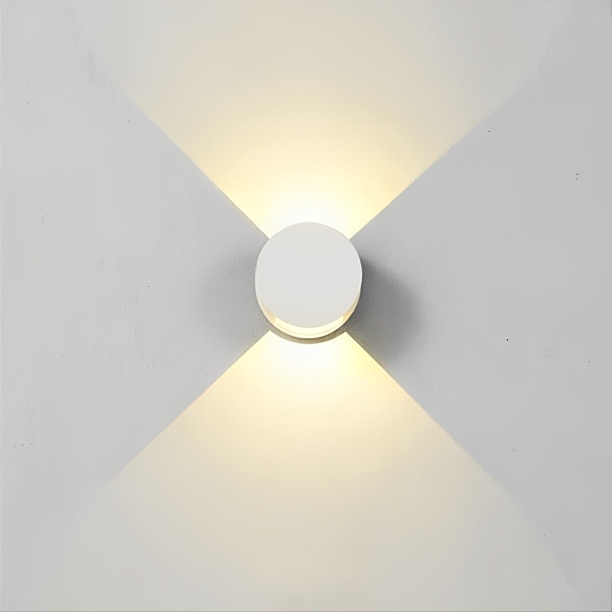 Modern Waterproof Round Up and Down Lights LED Wall Lights