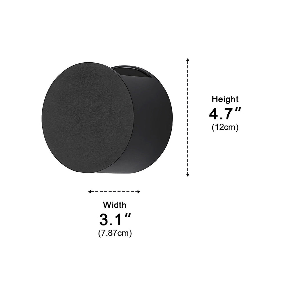 Modern Waterproof Round Up and Down Lights LED Wall Lights