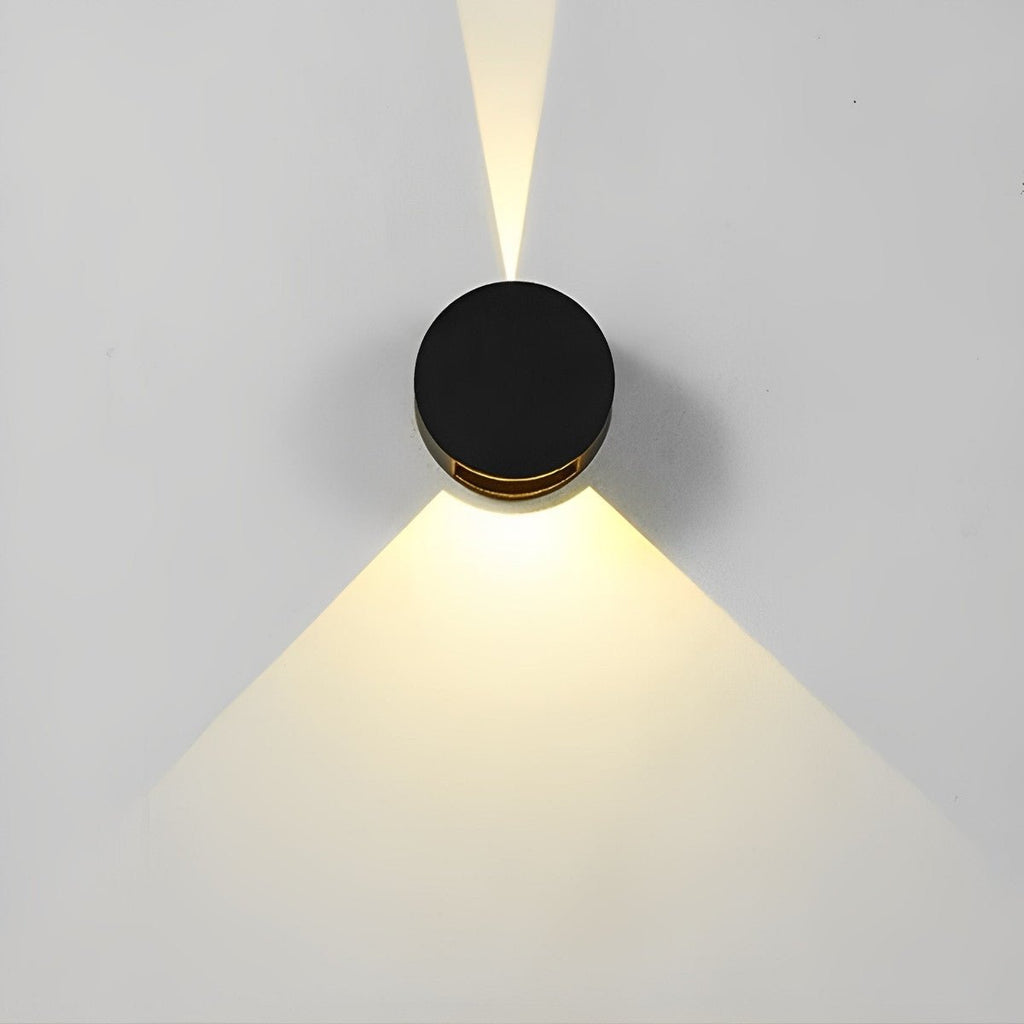 Modern Waterproof Round Up and Down Lights LED Wall Lights