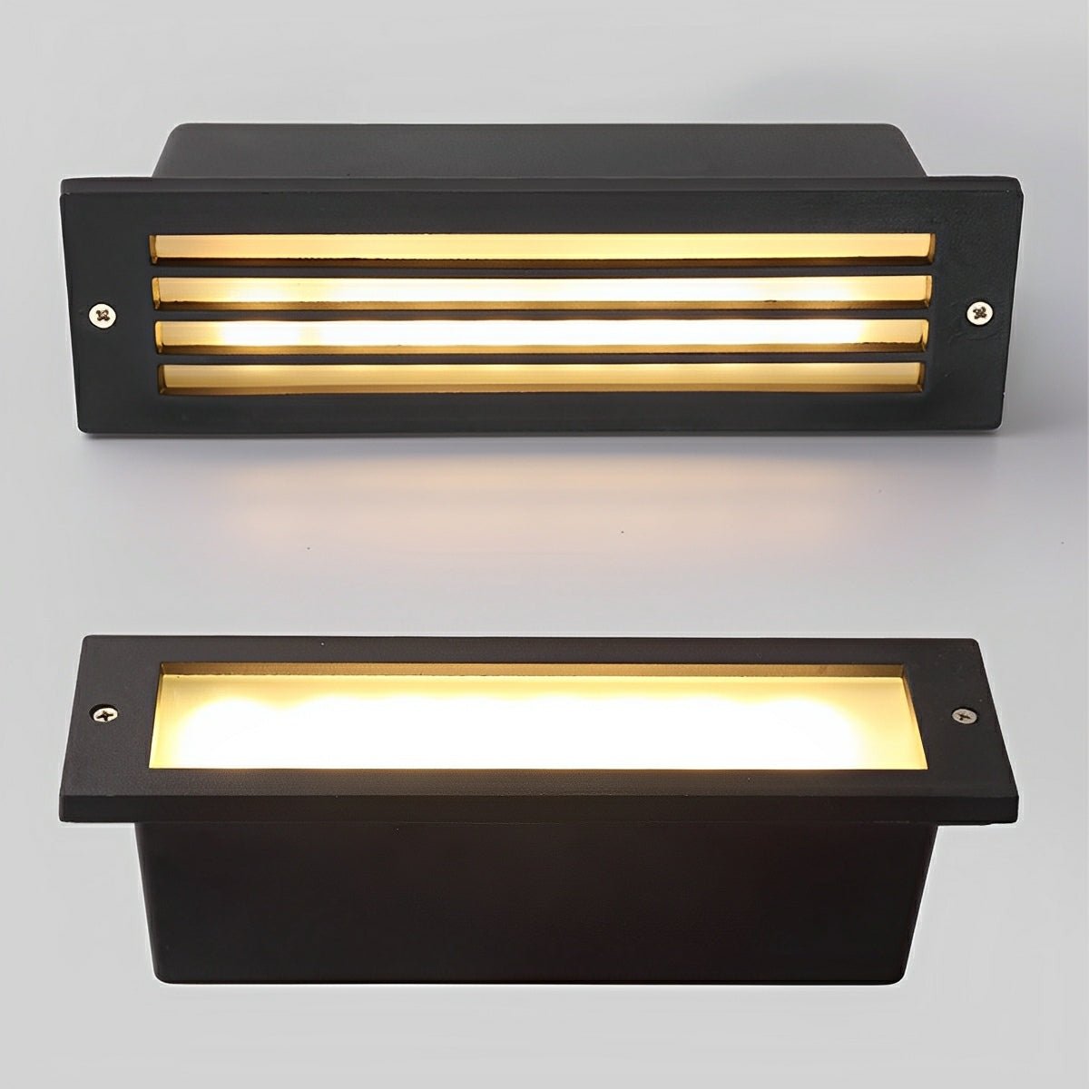 Outdoor Minimalist LED Recessed Stairway Wall Lights