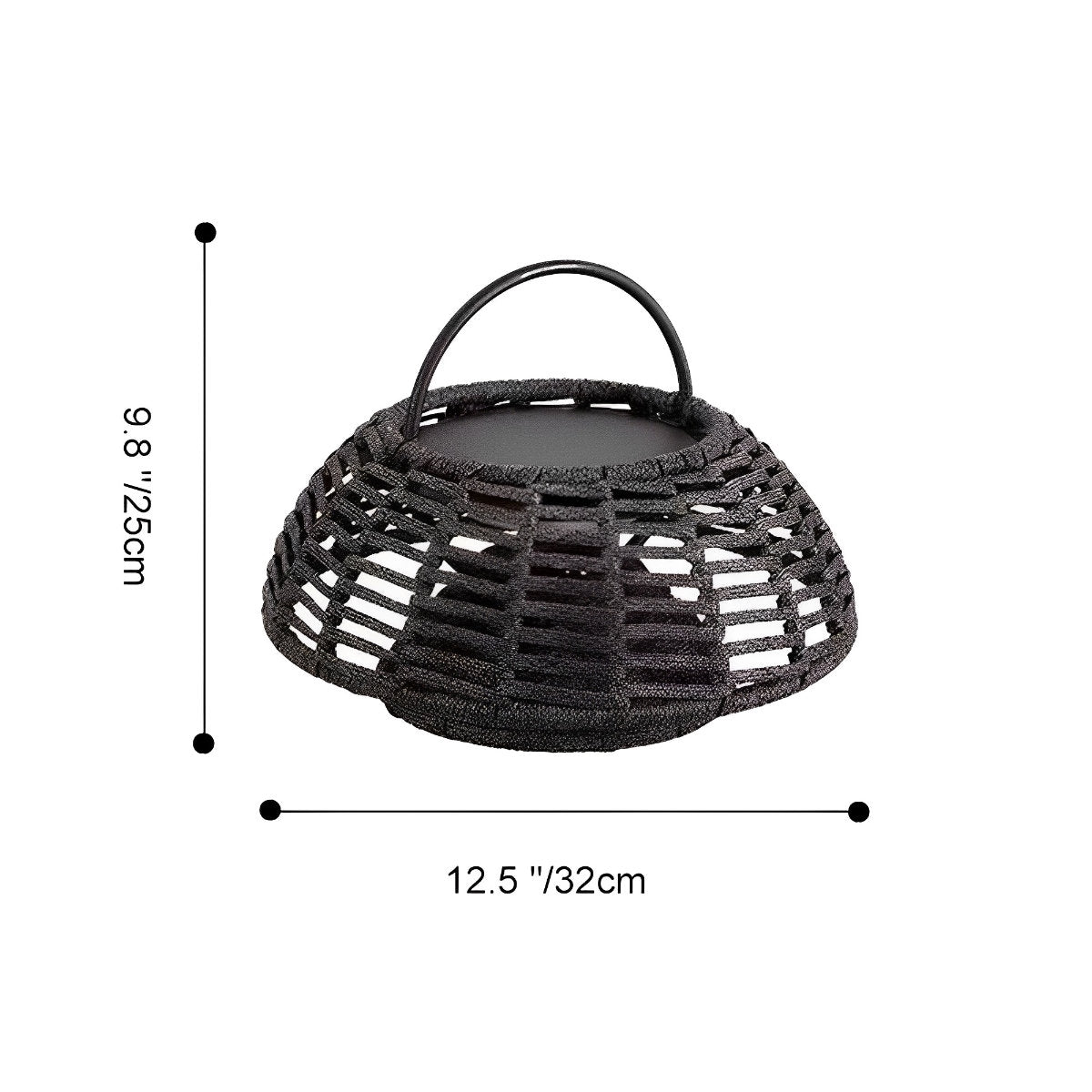 Outdoor Waterproof Hanging Lights Rattan Courtyard Patio Landscape Lamp
