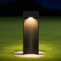 Square LED Waterproof Black Modern Outdoor Lawn Light Path Lights