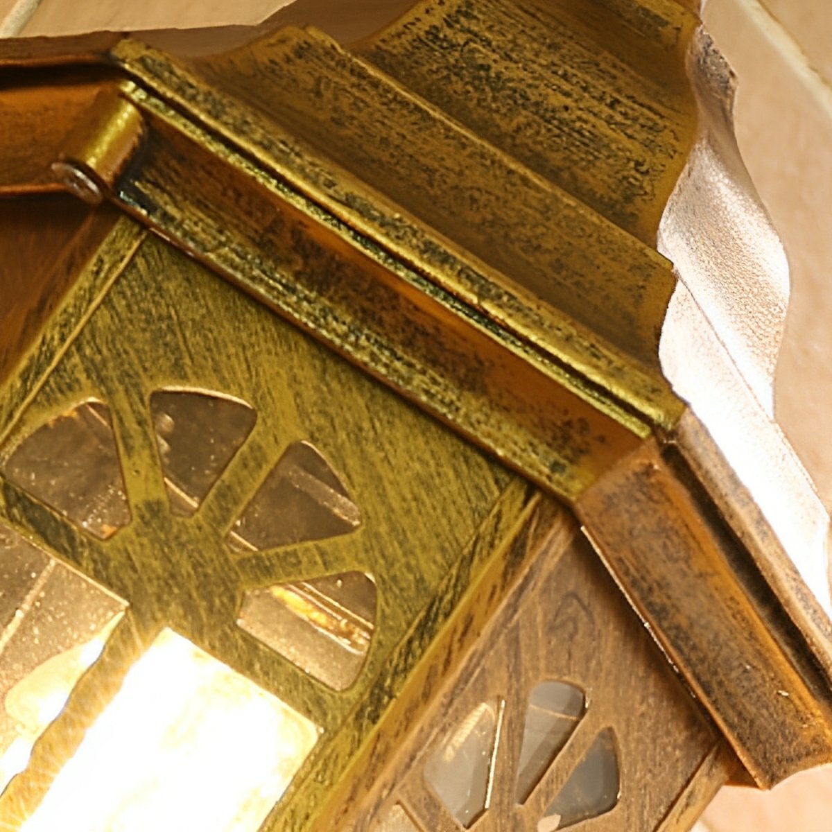 Vintage Rustic Castle Double Head  Waterproof Outdoor LED Porch Wall Lights