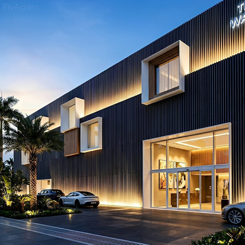 Waterproof LED Wall Washer Light DC24V – Outdoor Architectural Facade Lighting