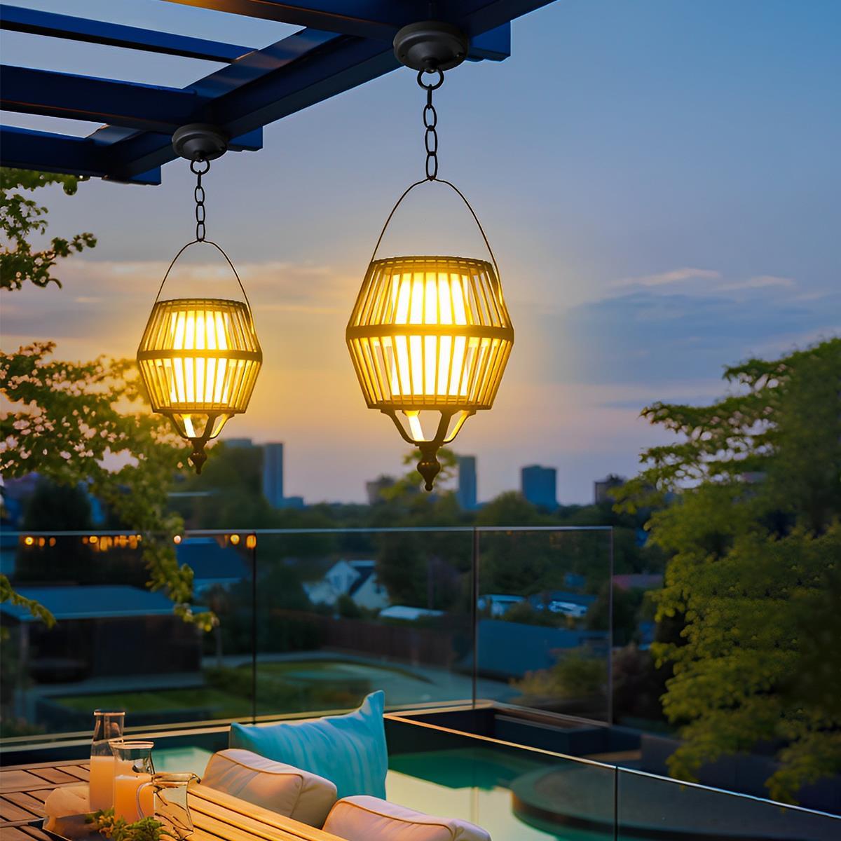 Waterproof Outdoor Lanterns Ceiling Pendant Lights