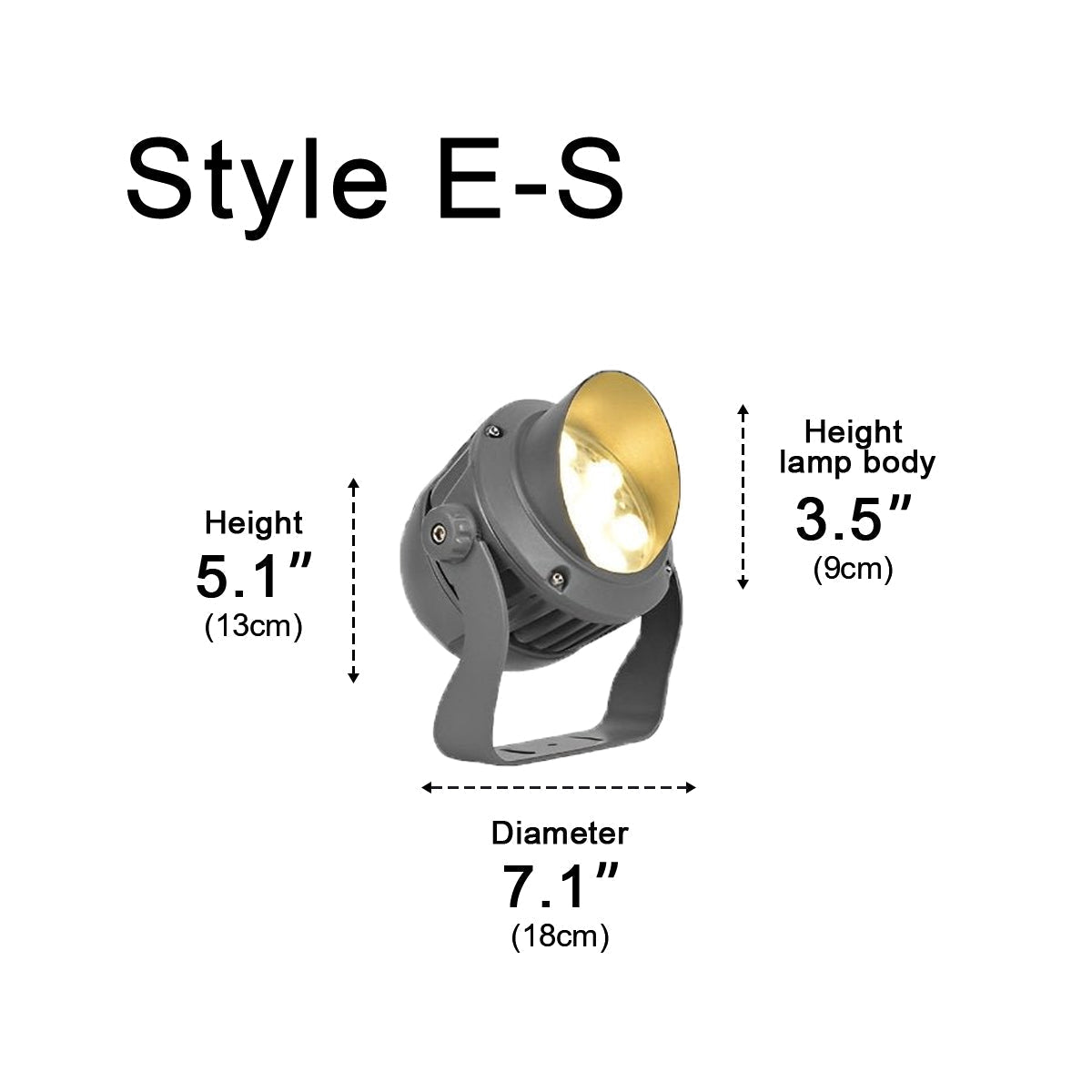 Waterproof Unique Outdoor Spotlight Lighting Tree Light Wall Light