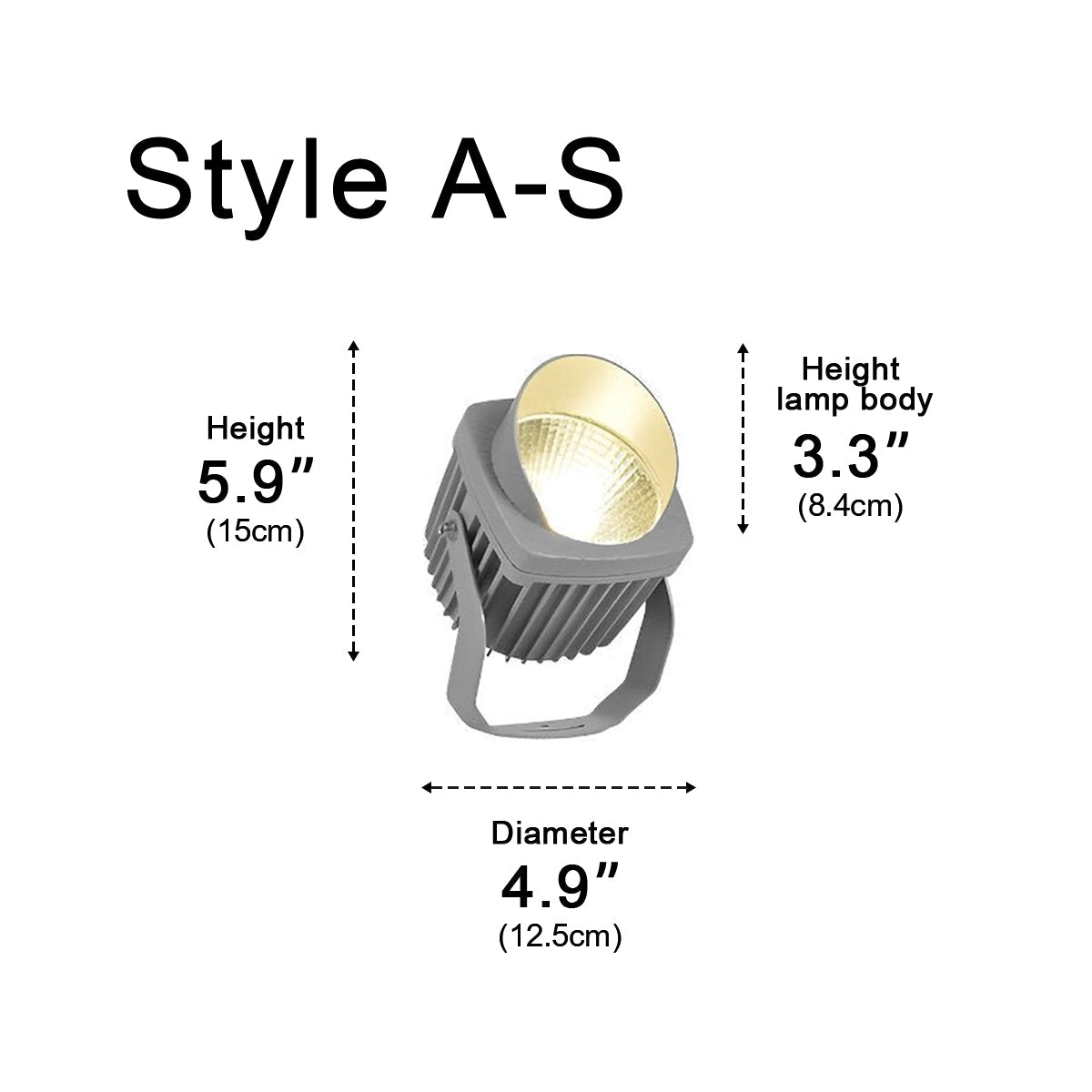 Waterproof Unique Outdoor Spotlight Lighting Tree Light Wall Light