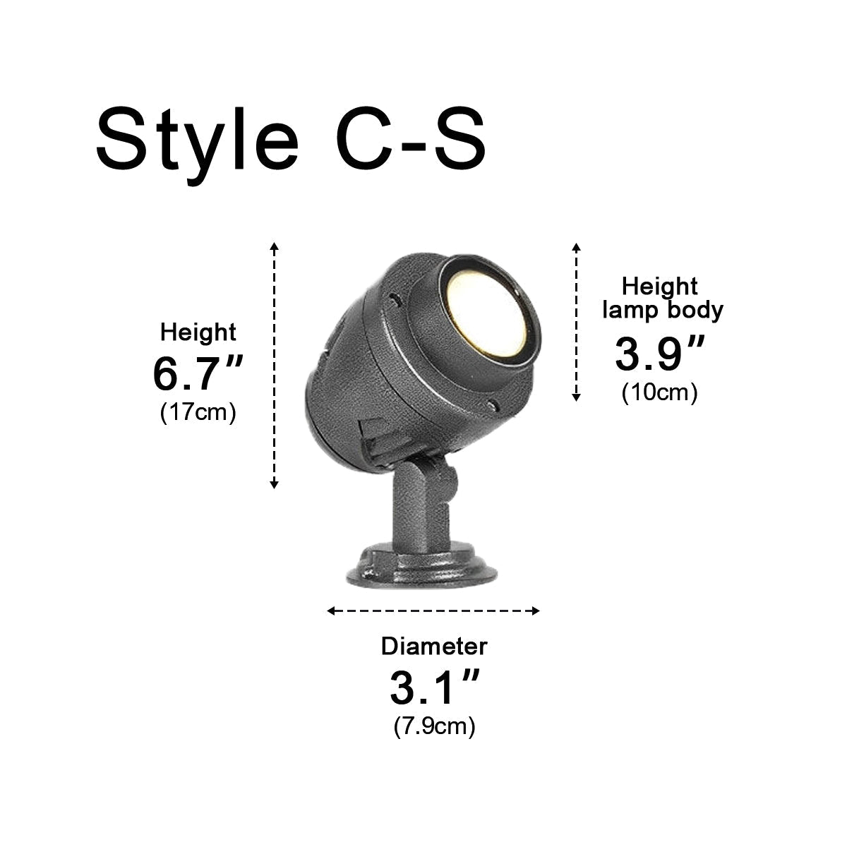 Waterproof Unique Outdoor Spotlight Lighting Tree Light Wall Light